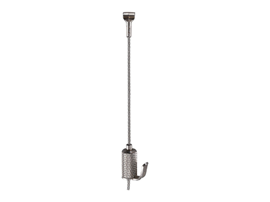 Głowa kobry ze stopu cynku 1.8mm SS lina stalowa obraz artystyczny zestaw do zawieszenia YW-860476