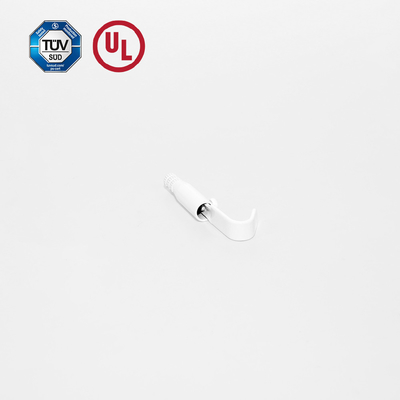 Wysokiej jakości J HOOK Cable Gripper z białą farbą Cusomized Lighing Accessory z safety cap