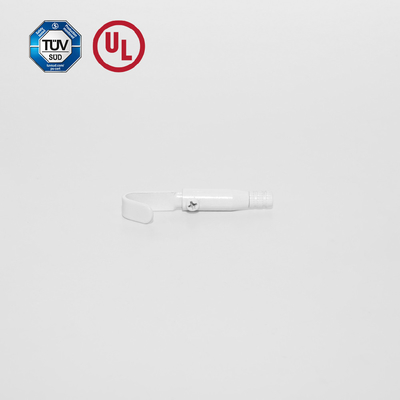 Wysokiej jakości J HOOK Cable Gripper z białą farbą Cusomized Lighing Accessory z safety cap