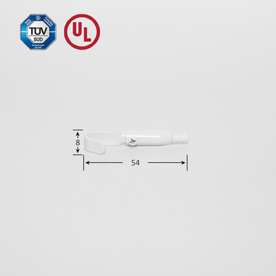 Wysokiej jakości J HOOK Cable Gripper z białą farbą Cusomized Lighing Accessory z safety cap