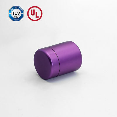 Aluminium Purple Sign Standoff Regulowalne dla paneli akrylowych / trawy